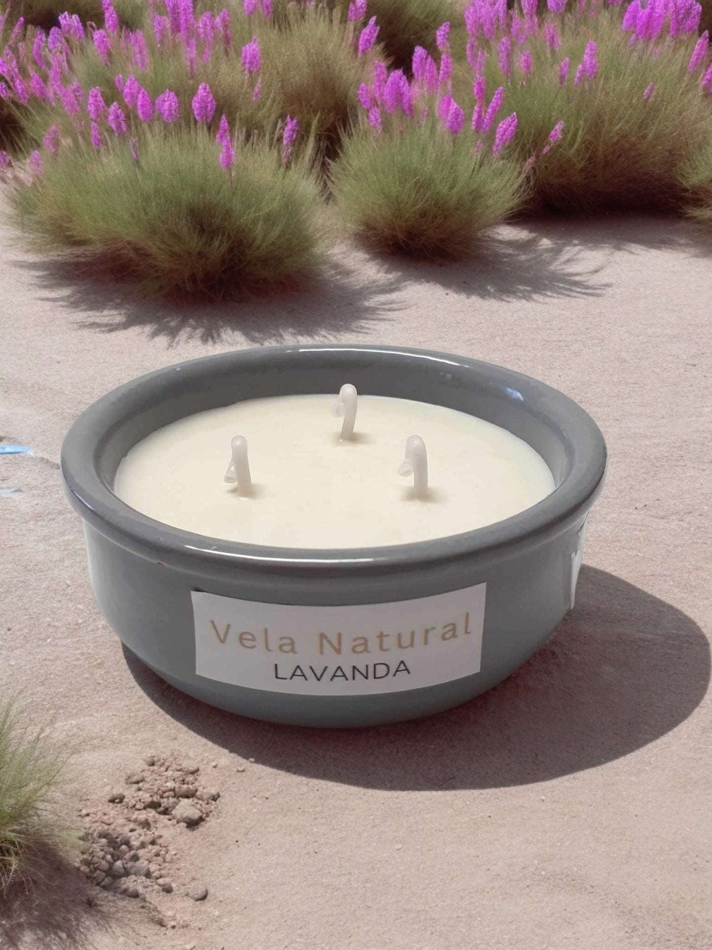 Vela de Lavanda Mensageira